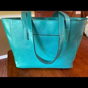 Patricia Nash Aqua Varsi Tote